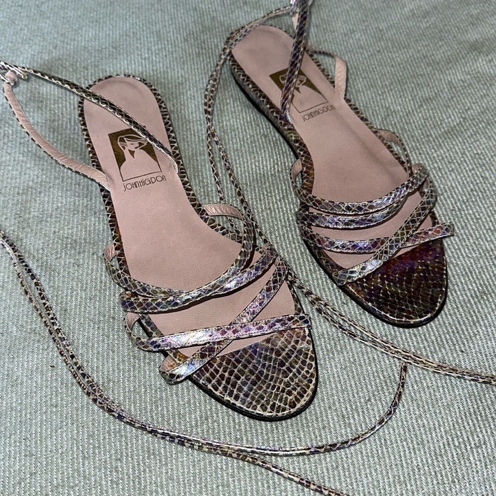 Vintage European  Strappy Sandals